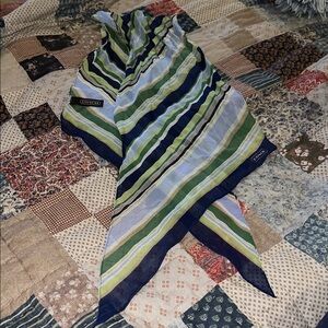Vintage Coach Silk scarf oblong
